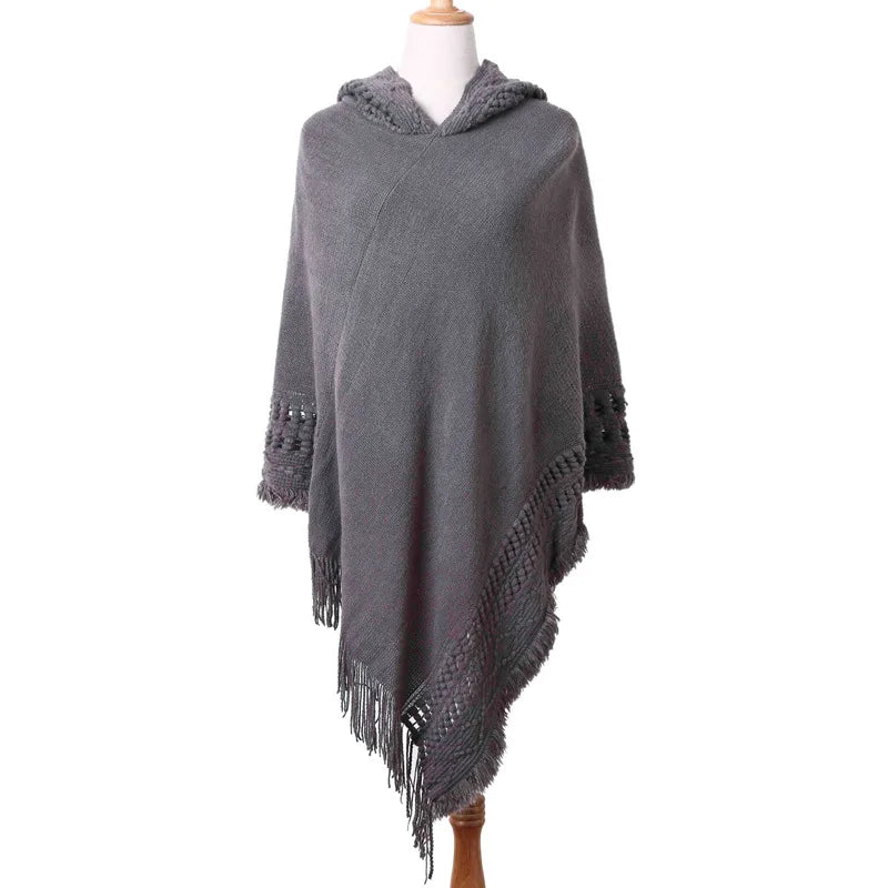 Ladies Tassel Cape