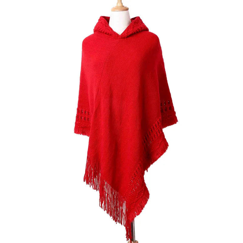 Ladies Tassel Cape