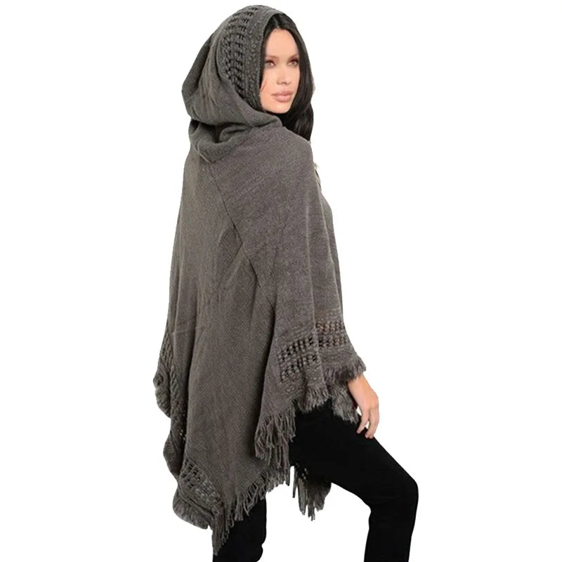Ladies Tassel Cape