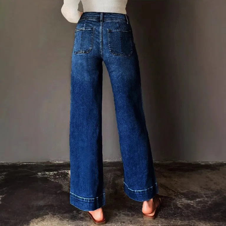 Jean Women Zipper Fly Distressed