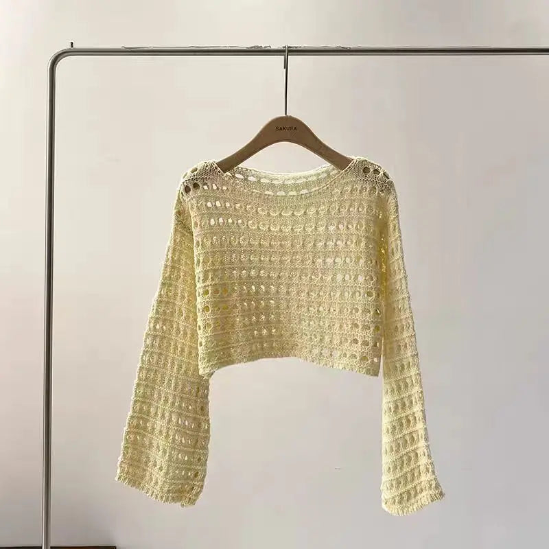 Long Sleeve Crochet