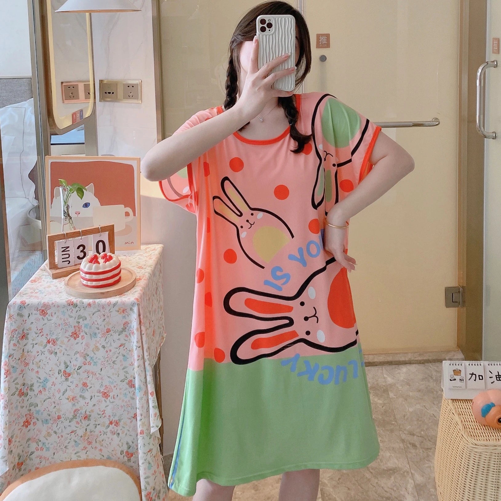 Women's Home Wear, Polyester Pajama