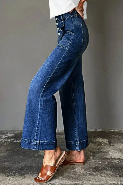 Jean Women Zipper Fly Distressed