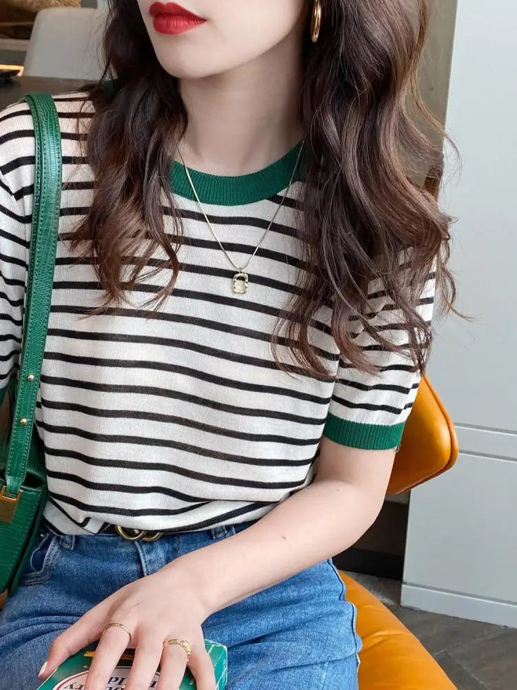 Women Sleeve Wild T-Shirt