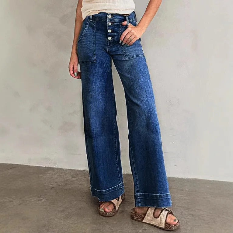 Jean Women Zipper Fly Distressed