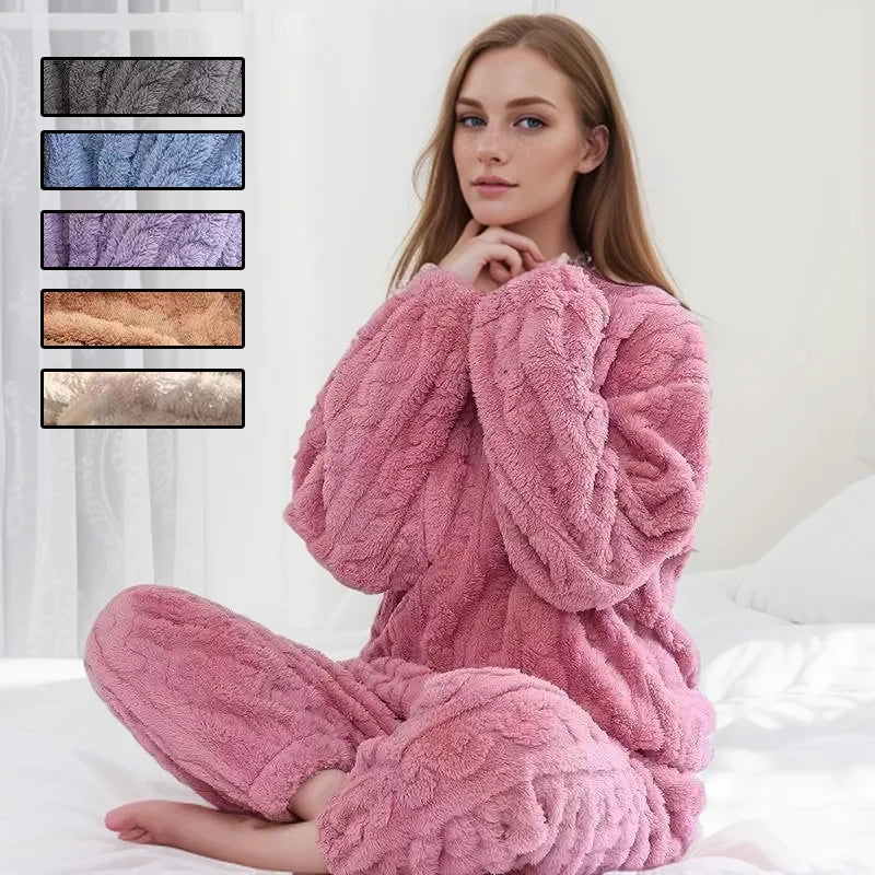 Warm Sleepwear Winter Women