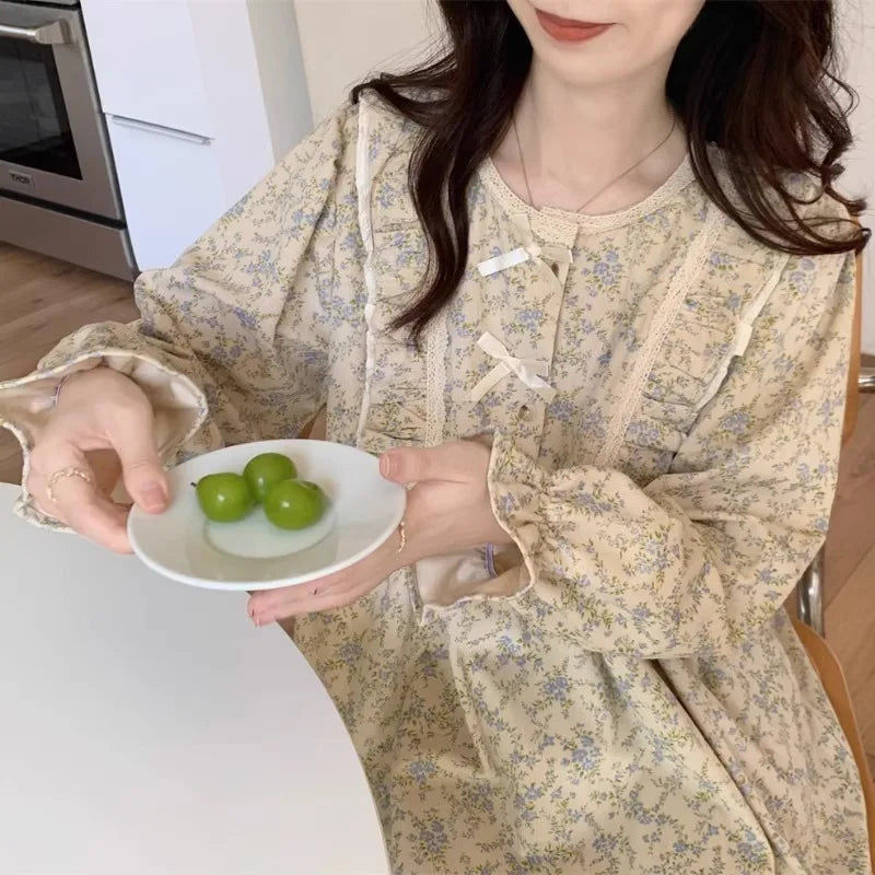 Women Pajamas Two-Piece Korean Version