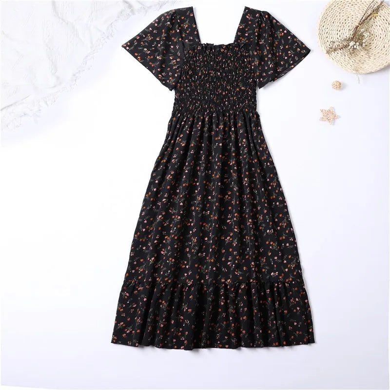 Dress Women Midi Casual