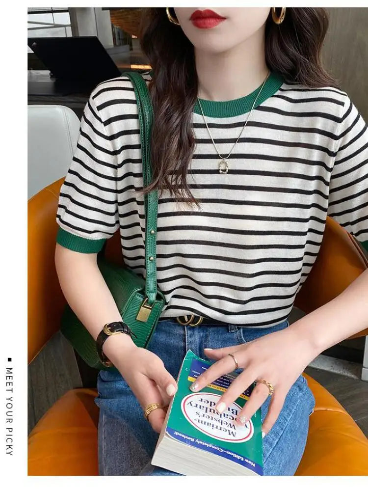 Women Sleeve Wild T-Shirt