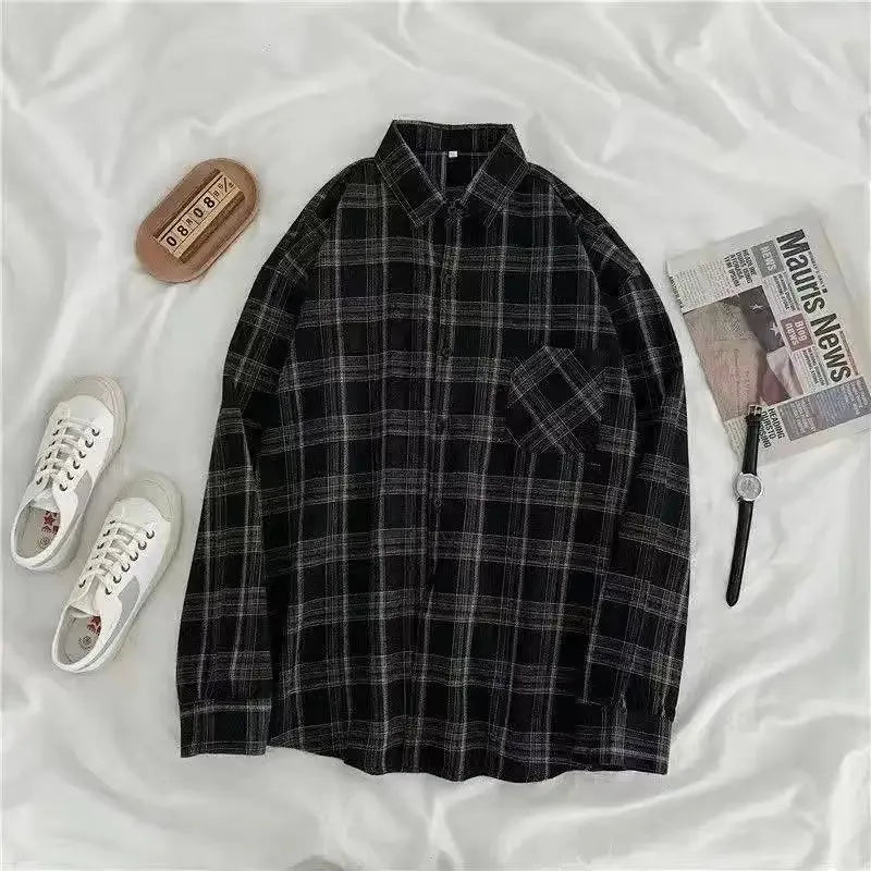 Vintage Plaid Shirts Women