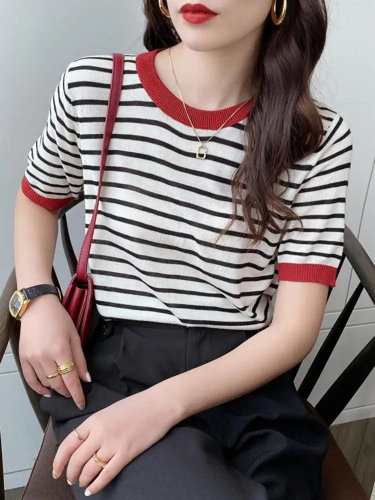 Women Sleeve Wild T-Shirt