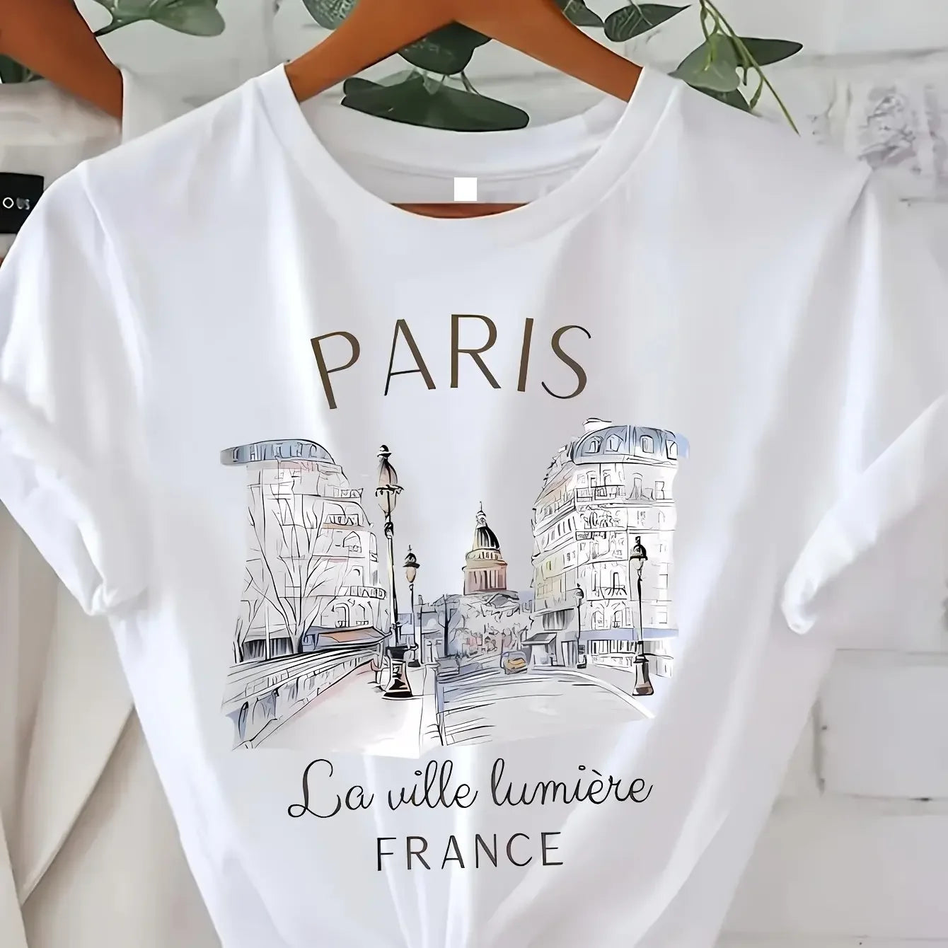 T Shirt Paris Women