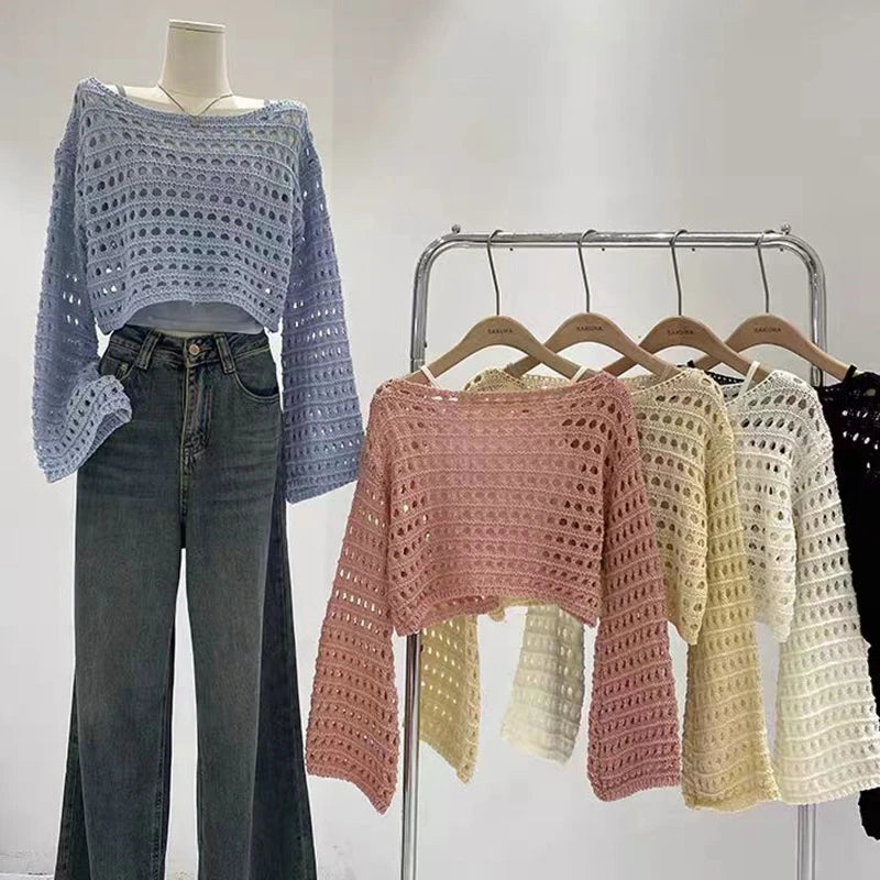 Long Sleeve Crochet