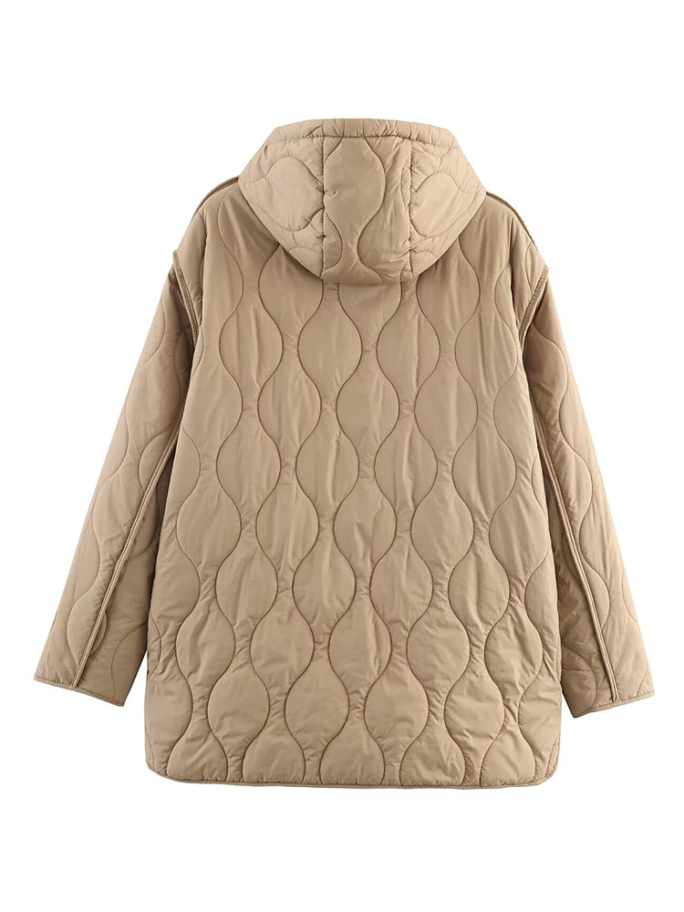 Women Winter Jacket Long Waterproof