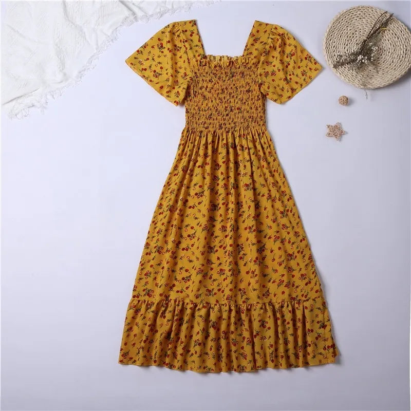Dress Women Midi Casual