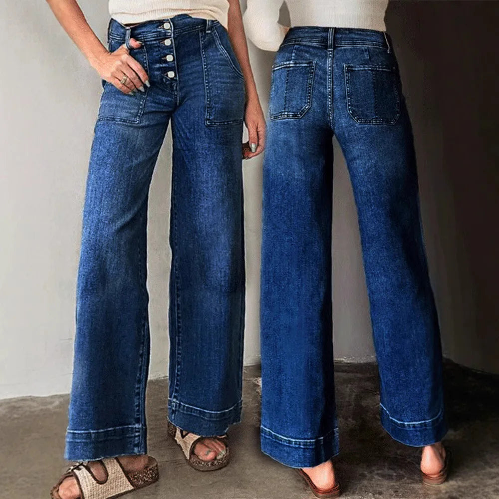 Jean Women Zipper Fly Distressed